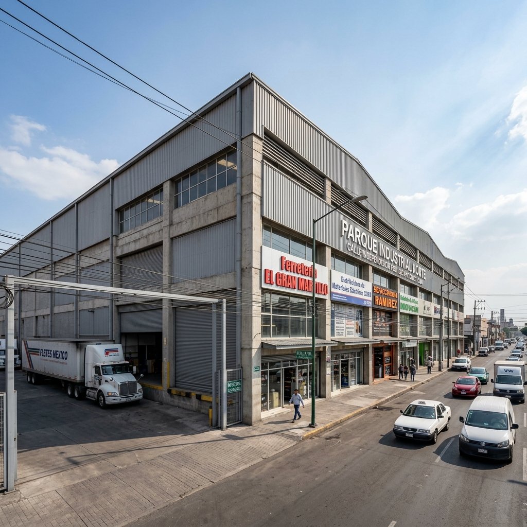 Bodega con locales comerciales en venta